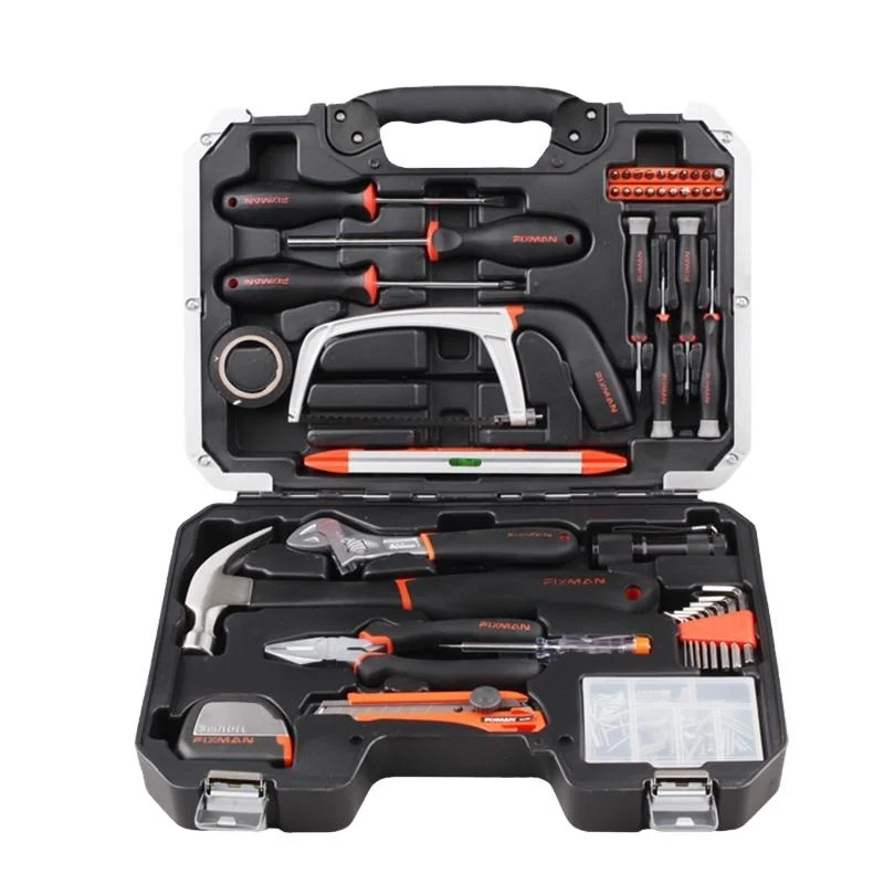 Fixman Tool Kit Accueil professionnelle complète Utilisez la case 142 PCS Outil Set