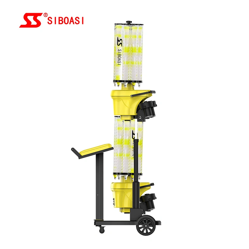 Siboasi Shuttlecock Shooter Badminton Feeder Machine Badminton Training Equipment S8025 From Original Factory