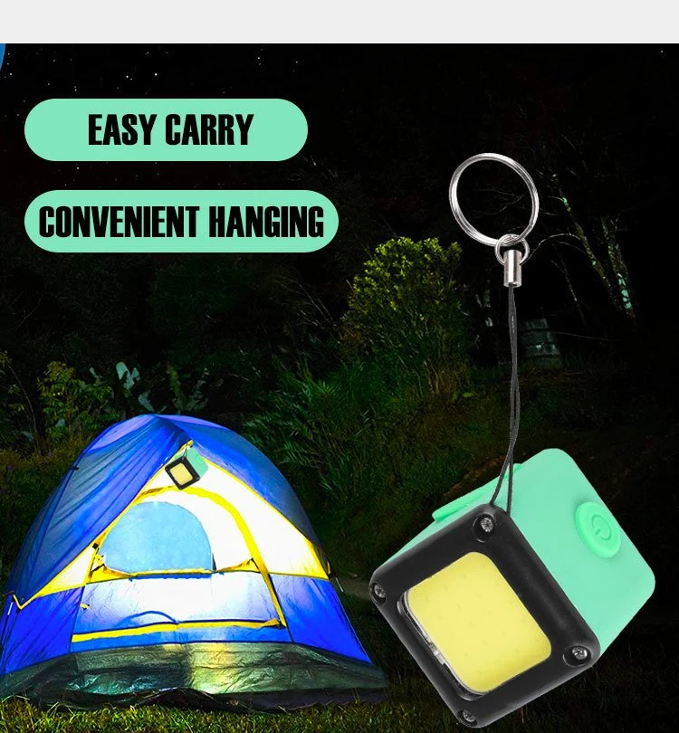 Super Bright Outdoor Power bonne batterie VOYANT ABS Phares de travail de l'énergie rechargeable USB petite lampe de travail