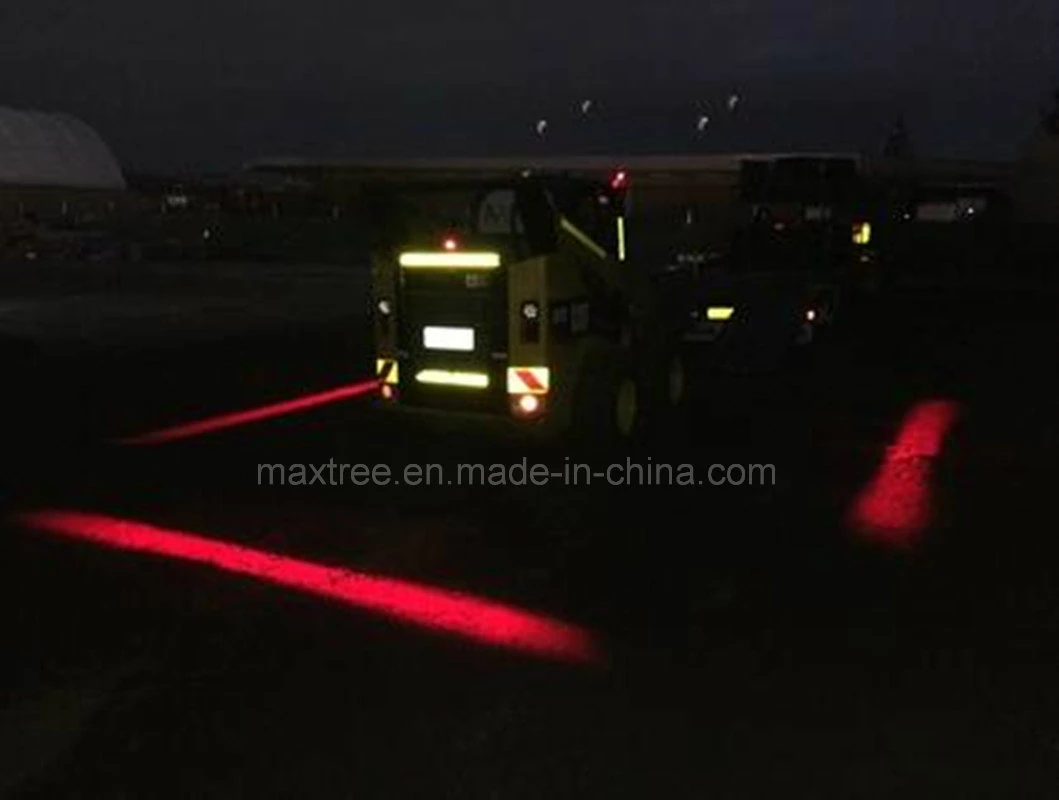 Red Zone Electrical Forklift Machinery Warning Emergency Light