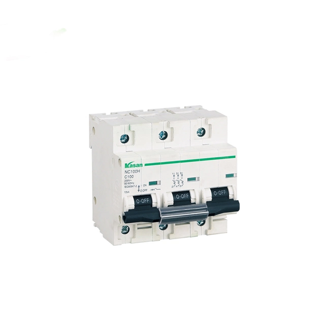 Electric MCB Type C 3p 6A Easy 9 Ez9 Miniature Circuit Breaker 6ka