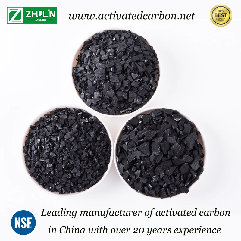 GAC830 1050 Iodine Coal Coconut Shell Granular Activated Carbon Supplier in Drinking Water