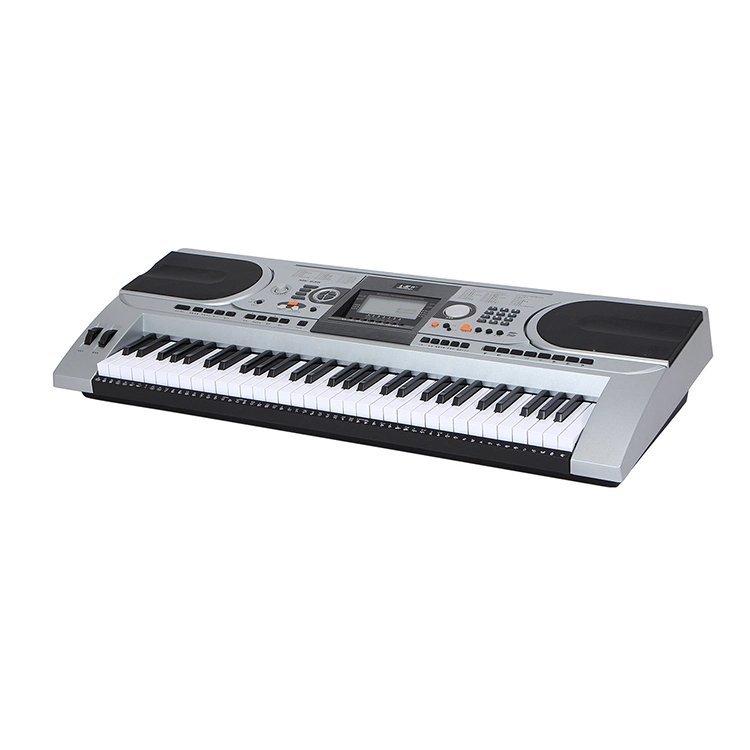 Factory Mk-935 Port USB / Pédale de Sustain Jack Clavier de Piano de Simulation à 61 Touches avec Fonction de Toucher Écran LCD Clavier Électronique de Type Professionnel pour Performance