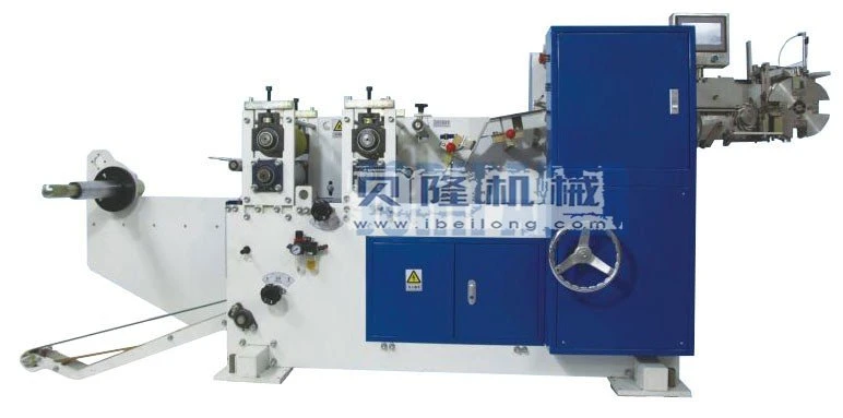 Pocket Facial Tissue Paper Machine Making Folding Packing