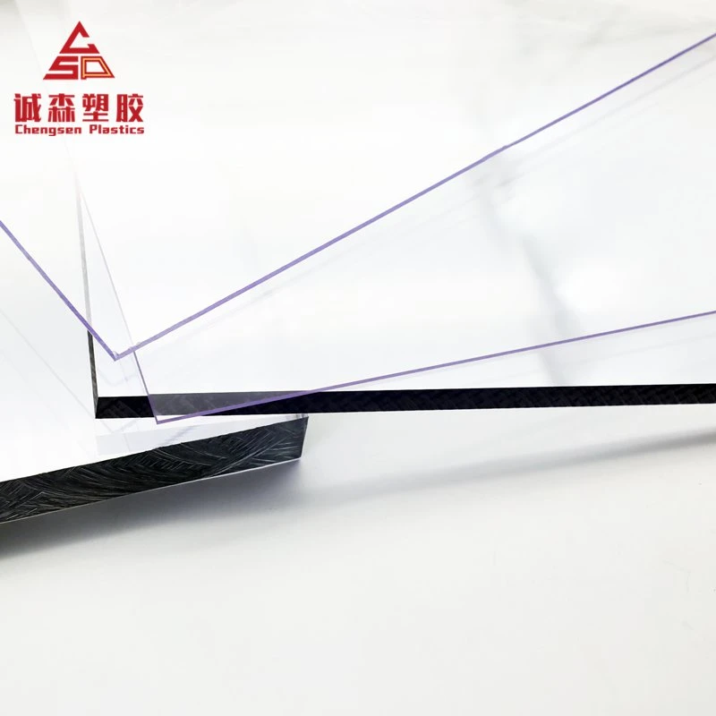 100% Bayer Raw Material Light Weight UV Protected High Transmission Low Price Polycarbonate Solid Sheet PC Sheet