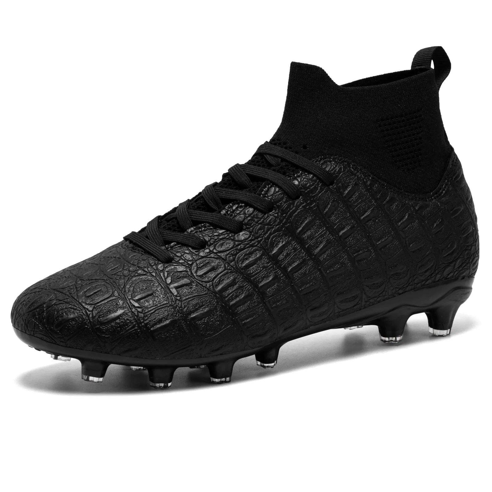 High Ankle Flyknit Inventory/Customized TF and Fg Soccer Football Shoes