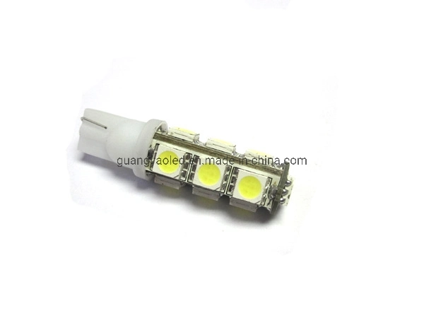 15T10 LED SMD 5050 de la luz de la cuña de W5W