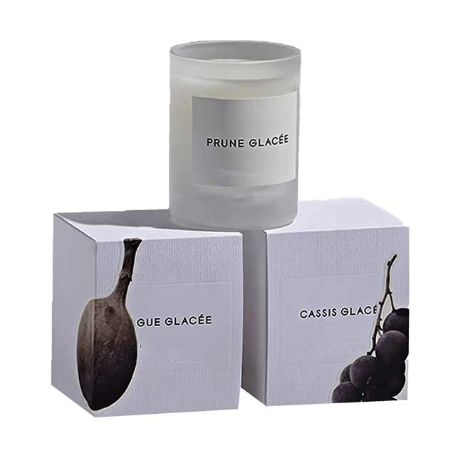 Elegant Design Luxury Custom Printed Candle Paper Gift Packaging Box