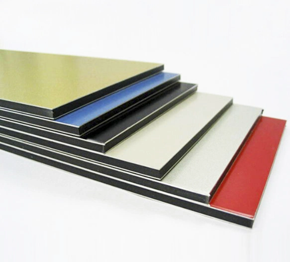 3mm 4mm Unbreakable Double Side PE PVDF ACP AA1100 3003 Aluminum Composite Panel 0.3mm 0.4mm