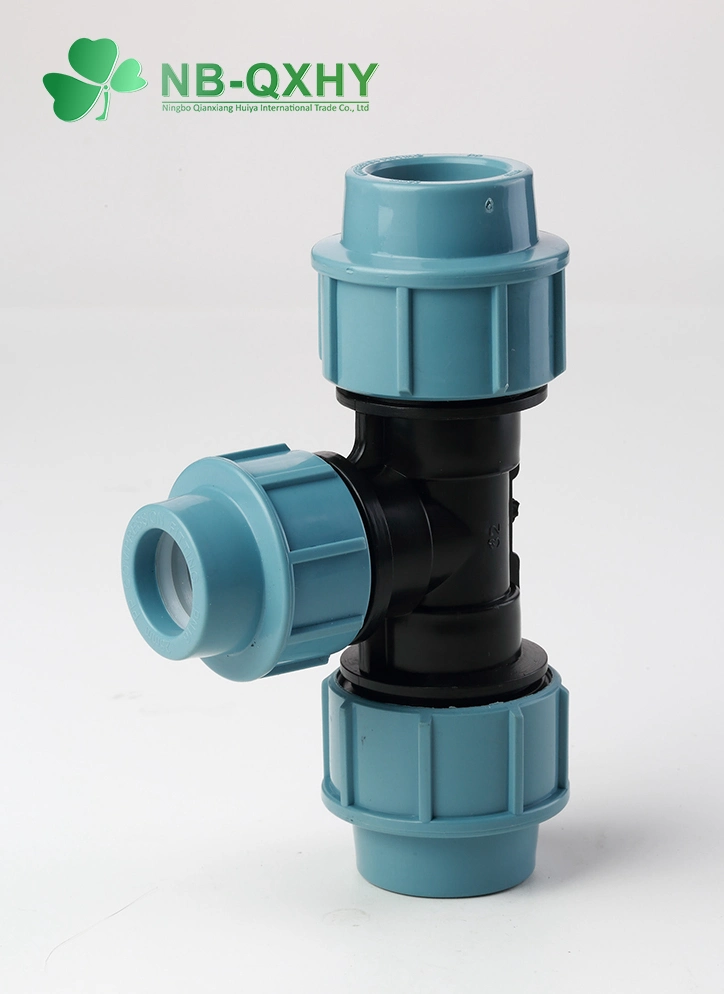 Competitive Price PP Tube Connectors Fittings PP Compression Fittings