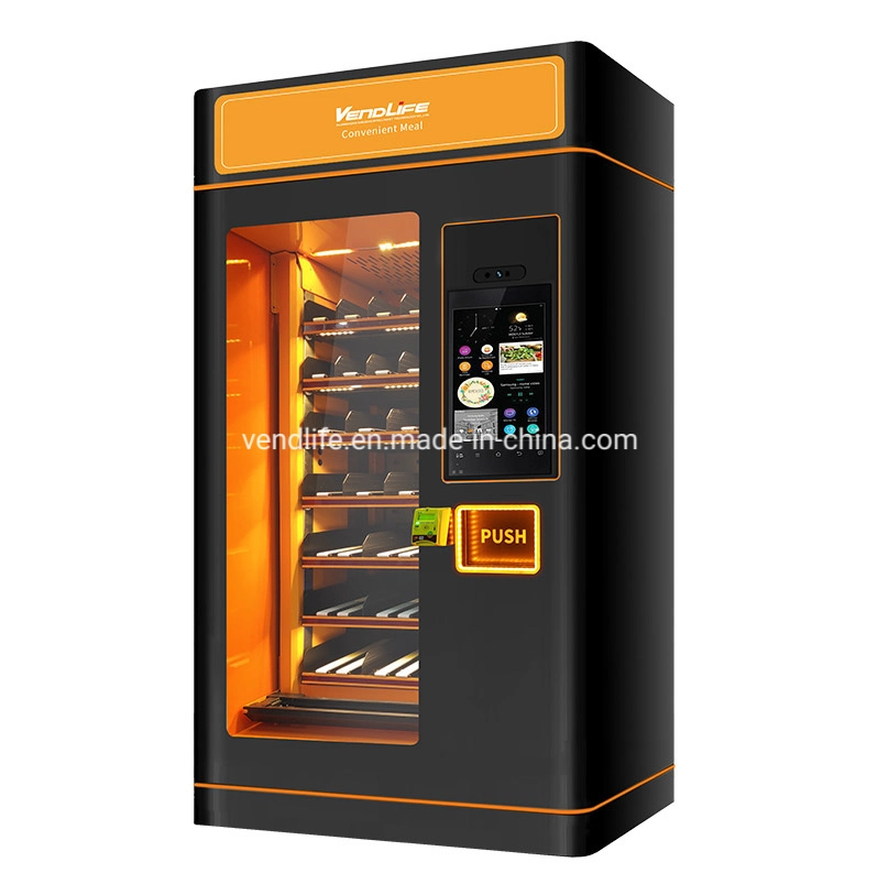 New Trend Consumer Electronics Vending Machine Cold Mini Food Vending Machine Bread Machinetouch Screen Maquina Expendedora Drinks Refrigerated