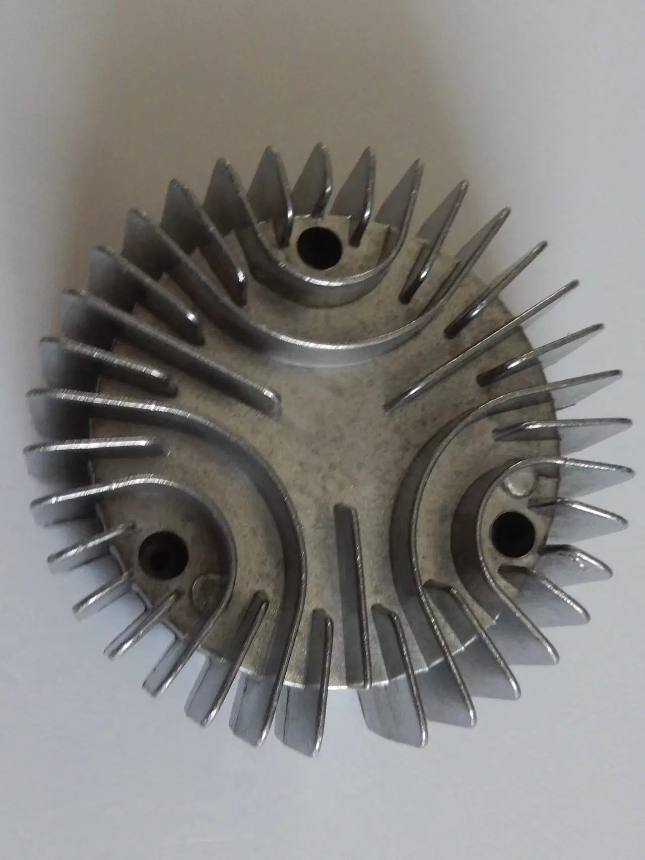 Ventilador de precisión de piezas de aluminio del radiador