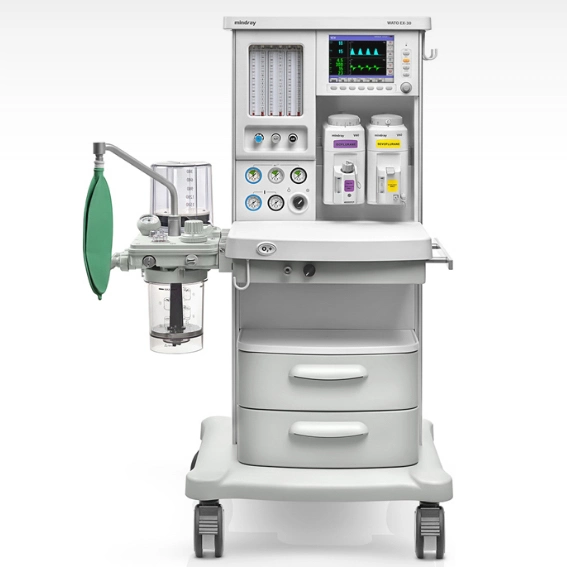 Wato Ex-30 Venta caliente Display LED de quirófano del hospital Medical Maquinas de Anestesia de la máquina de anestesia móvil