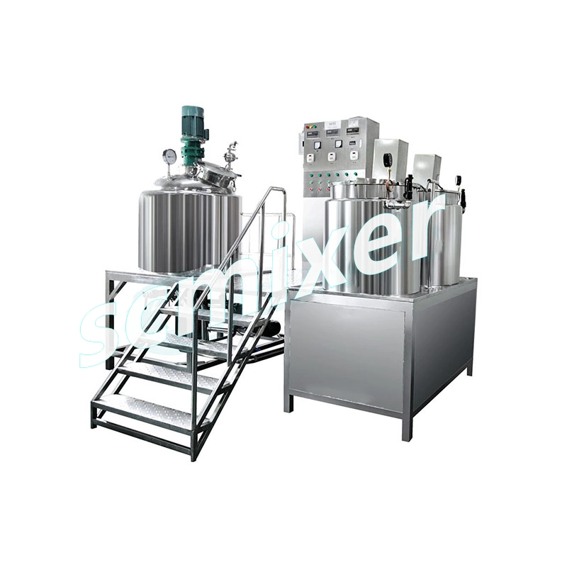 Vacuum Homogeneous Emulsifying Machine Cosmetics Agitator Sun Screen Emulsification Blender /Mixer Machine