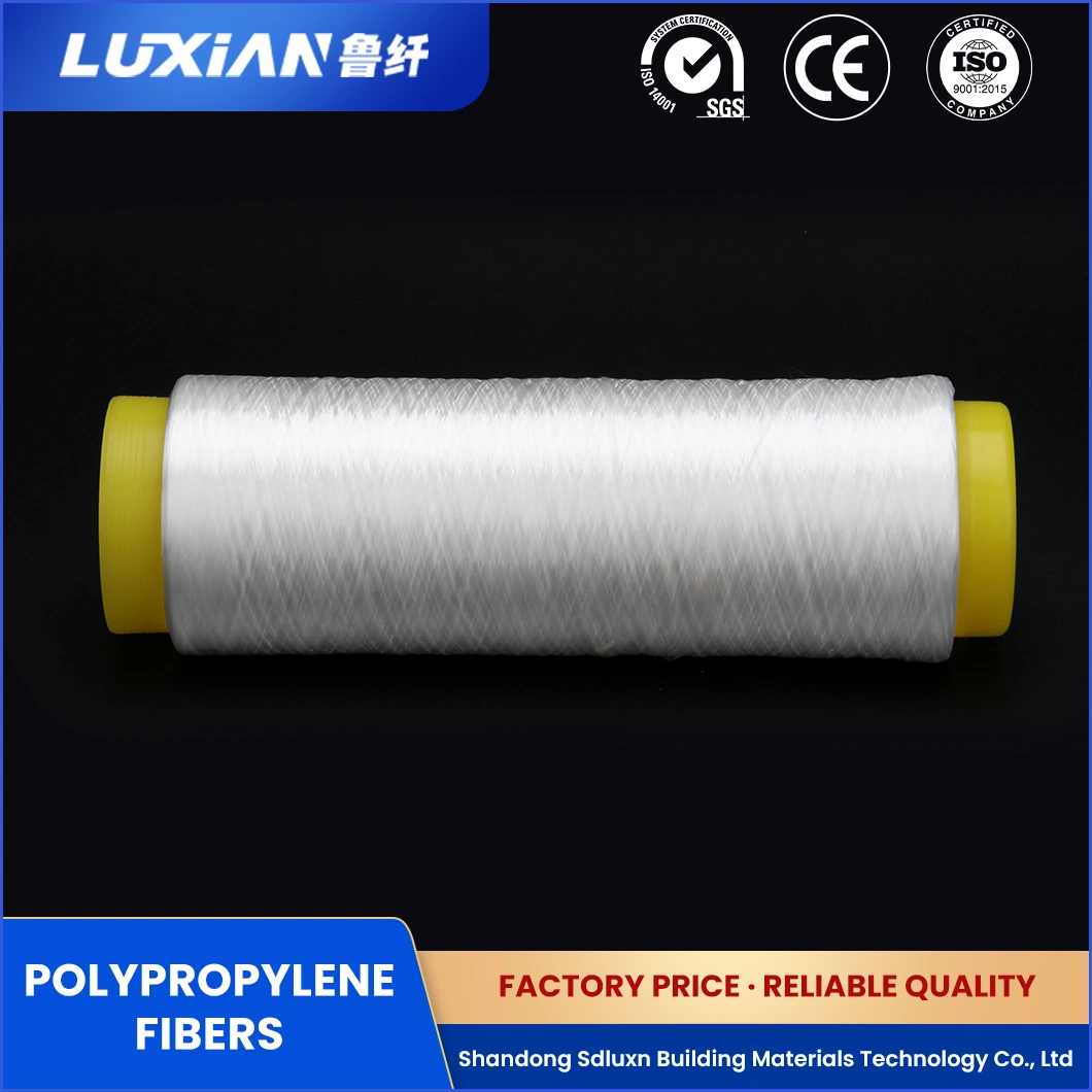 Sdluxn Dura Fibre polypropylène Lxbk personnalisé modifié la fibre de polypropylène renforcé de fibre de carbone de la Chine de mortier de fabricant de fibres de polypropylène synthétique