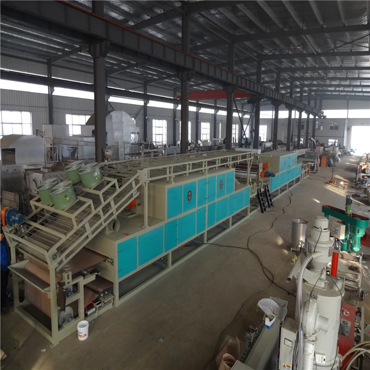 Coil Production Equipment for Auto Nail Bottom Wire Coil/PVC Spinnet Flat Bottom Wire Coil Big Roll 9m Non-Nail Wire Coil Mat Production Line