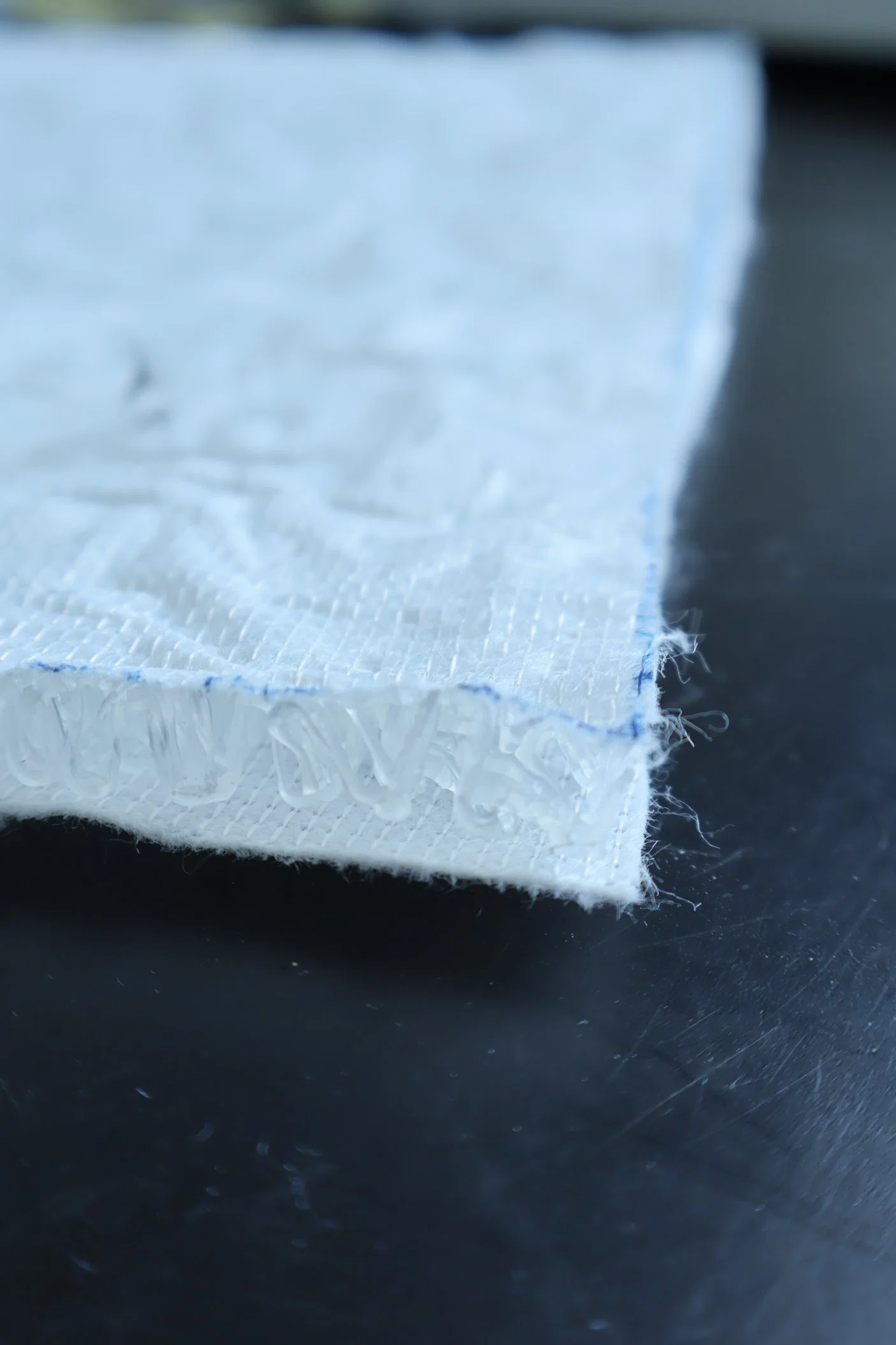 Hdpe 3D Salt Barrier Drifer Geonet Geocomposite Net مع Geotextile لنظام الصرف الصحي لمدافن النفايات