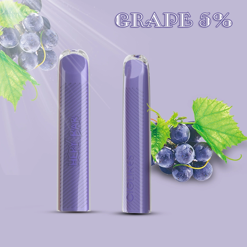 China Hot Beliebte Pen Style Einweg-Vaporizer Hohe Volumen Hepy Bar 500 + Puffs Heizstab Cuvie Air