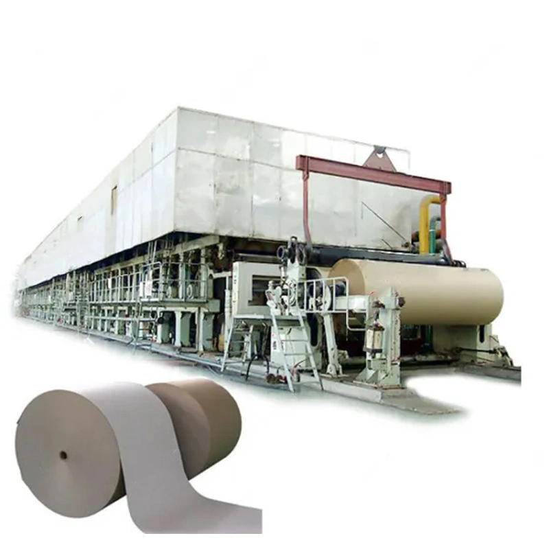 3600 Fourdrinier Kraft Paper Roll Making Machine Medium Liner Paper Production Plant