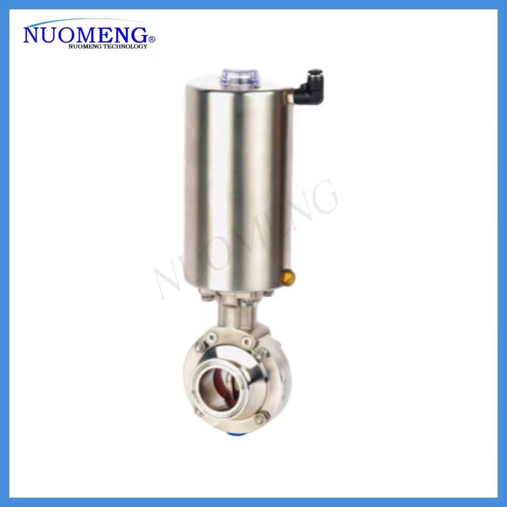 Sanitary Stainless Steel SS304/SS316L Pneumatic Weldedbutterfly Valve&Ball Valve&Pipe Fitting