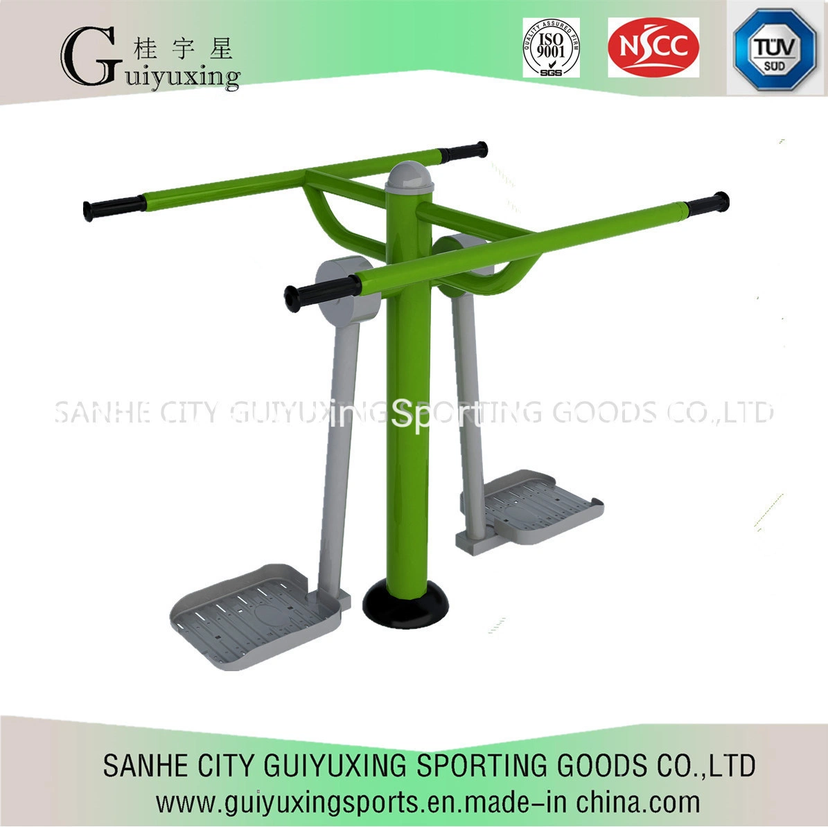 Outdoor Body-Building Surboard for Enhancing Waist Flexibility