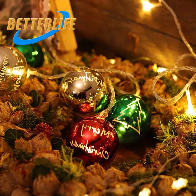 Weihnachtsdekorationen Outdoor Dekoration Feen Sternenschnur Lichter Batteriebetrieben Kupfer-Draht-Lichter Firefly Lights LED Outdoor Weihnachtslicht