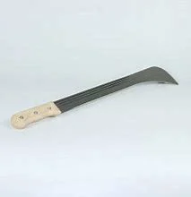 12" Machete with Wooden Handle