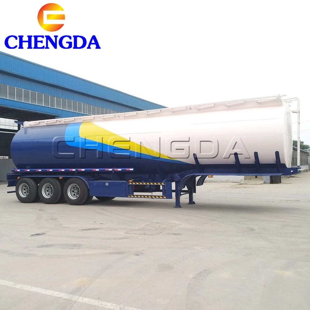 Tri-Axle 45000 Liters Diesel Oil Fuel Tanker Tank Semi Trailer