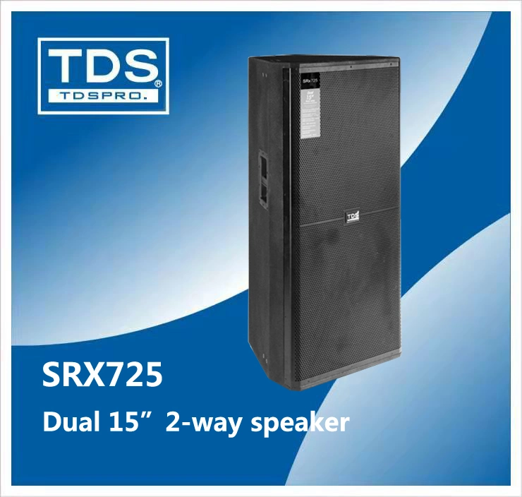 La doble de alta potencia de 15 pulgadas altavoz de la sirena exterior impermeable SRX725