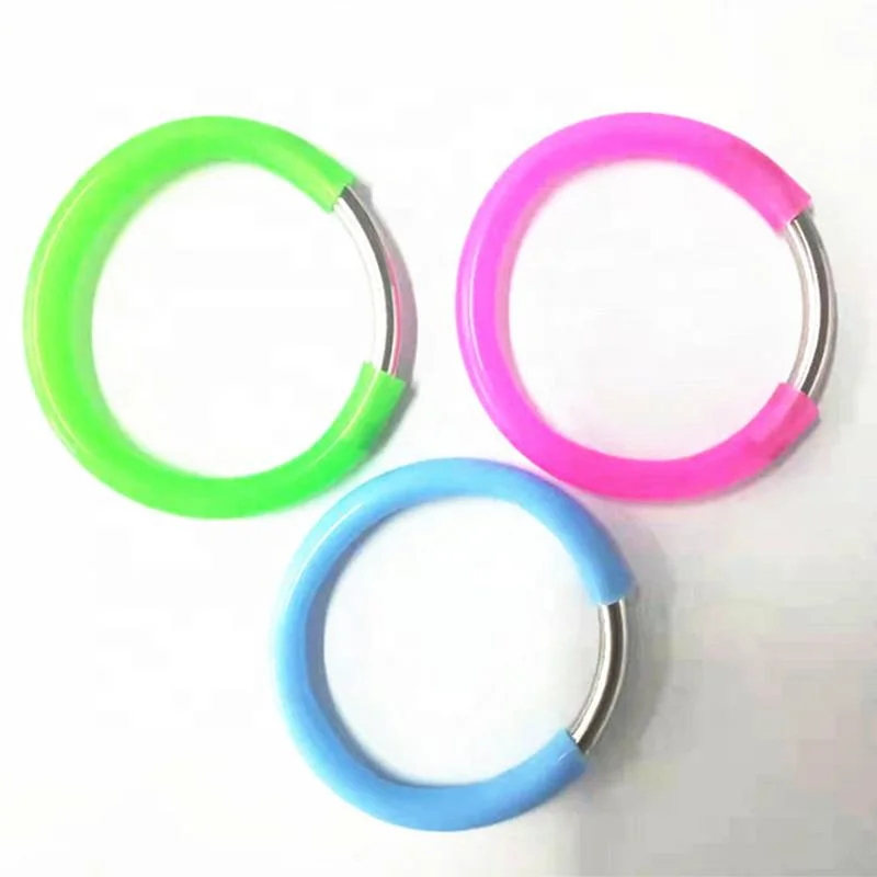 Hot Sale Stainless Steel Bracelet Straw Set with Silicone Cheap Promotional Gift