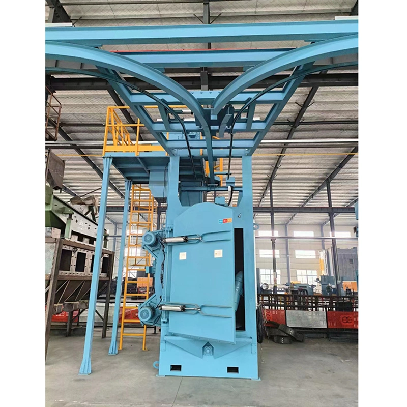 2023 Widely Used Hanging Chain Type Shot Blasting Machine / Catenary Abrator.