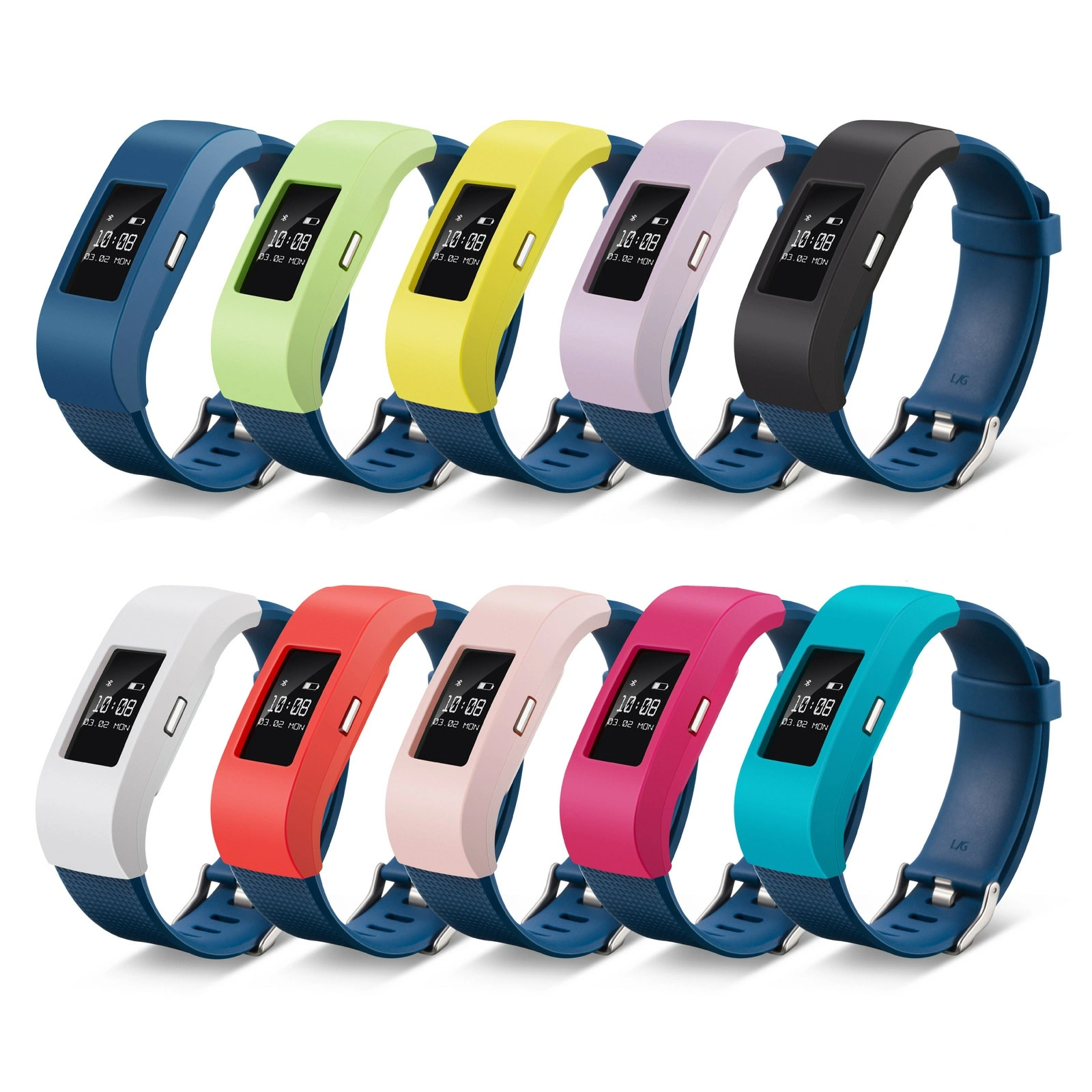 Silicone Smart Bracelet Digital Wrist Band Watches