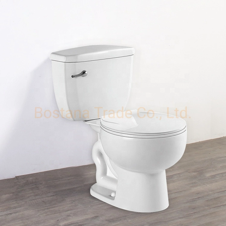 Hot Selling Bathroom Ceramic Sanitary Ware Siphonic Two Piece Toilet