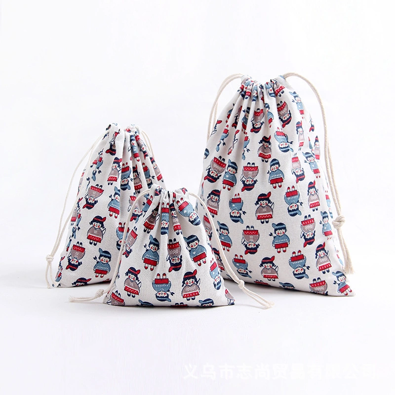 Watch, Glasses, Gemstone, Other Jewelry Drawstring Pouch Printing Pattern Bags