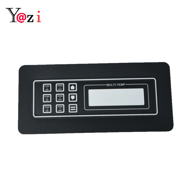 Chinese Keypad Manufacturer Embossing Electronic Button Metal Dome Key Rubber Membrane Keyboard