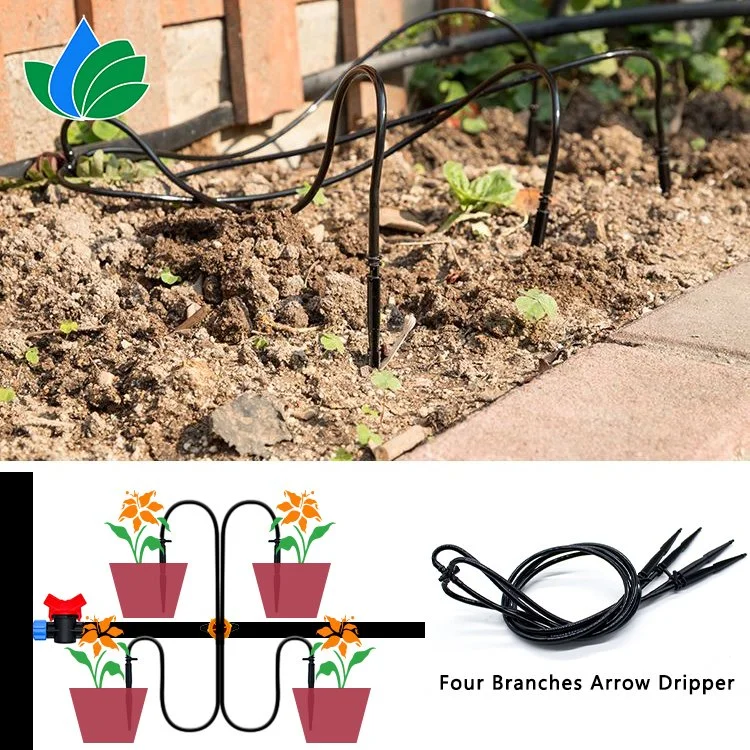 10cm Straight Arrow Dripper for Greenhouse Irrigation Flowers Watering System