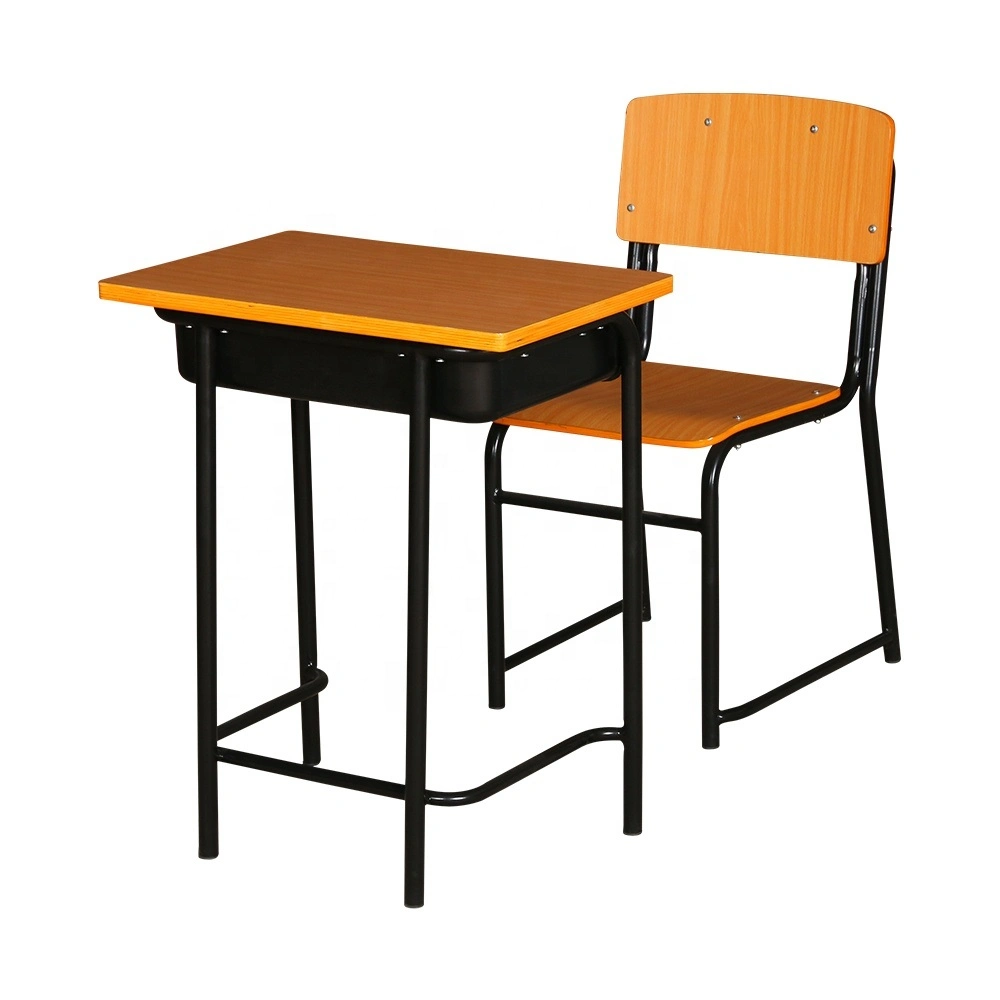 Горячая продажа высококачественная мебель для школ Студенческая стойка и стул Set (установить)