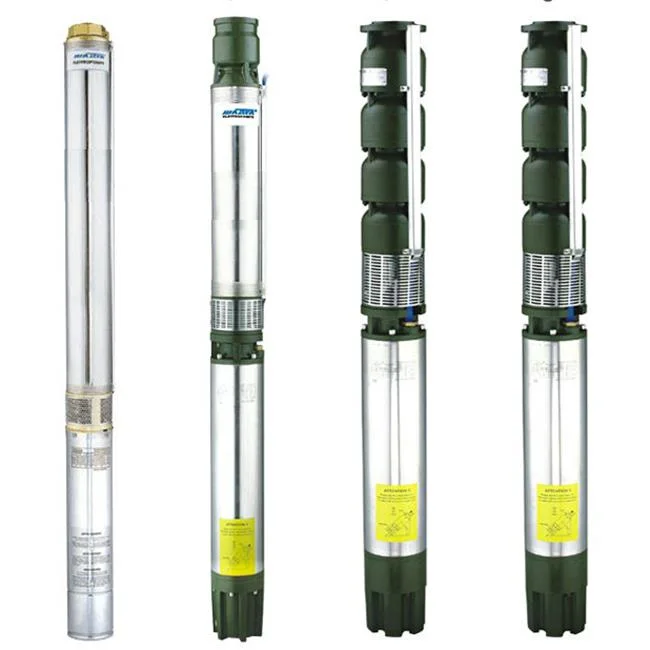 Qj Type Electric Bore Hole Deep Well Submersible Water Pump