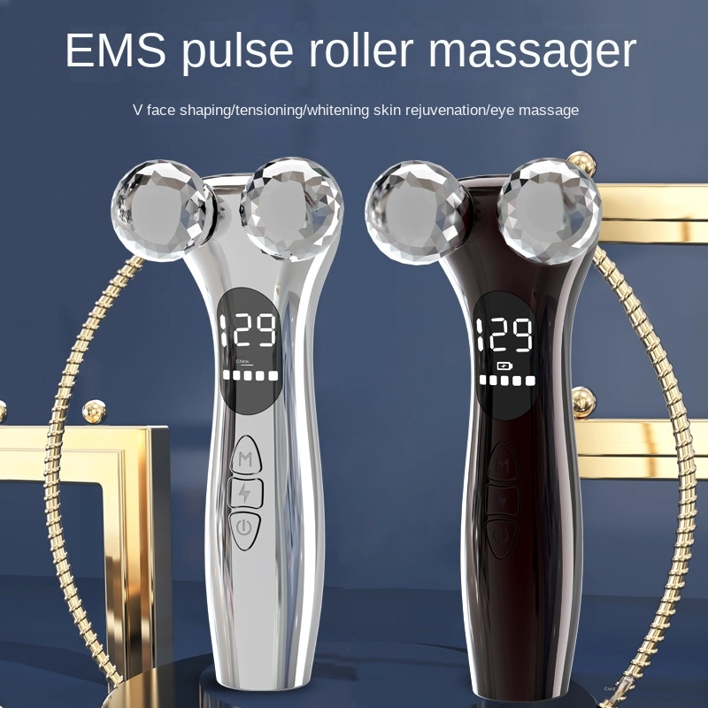 EMS Massage Eye Rolling Ball Body Shaping Micro-Current Body Sculpting Remove Eye Bag Ice Roller