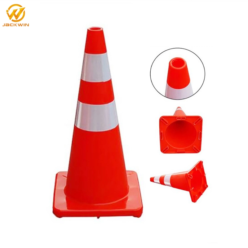 Roadway Safety Soft PVC 900mm Traffic Parking Cones