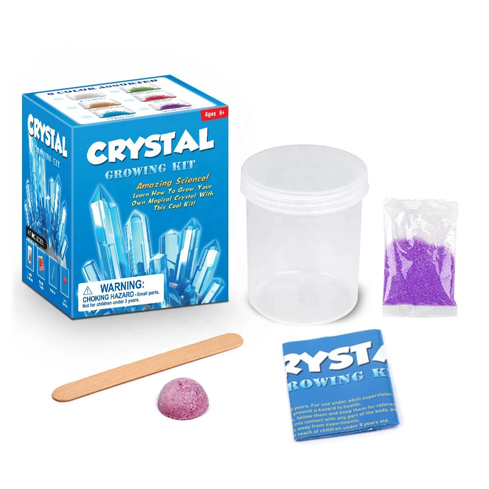 Kit de Ciência de crescimento do Cristal Mágico de brinquedo Educacional da Dhot Selling