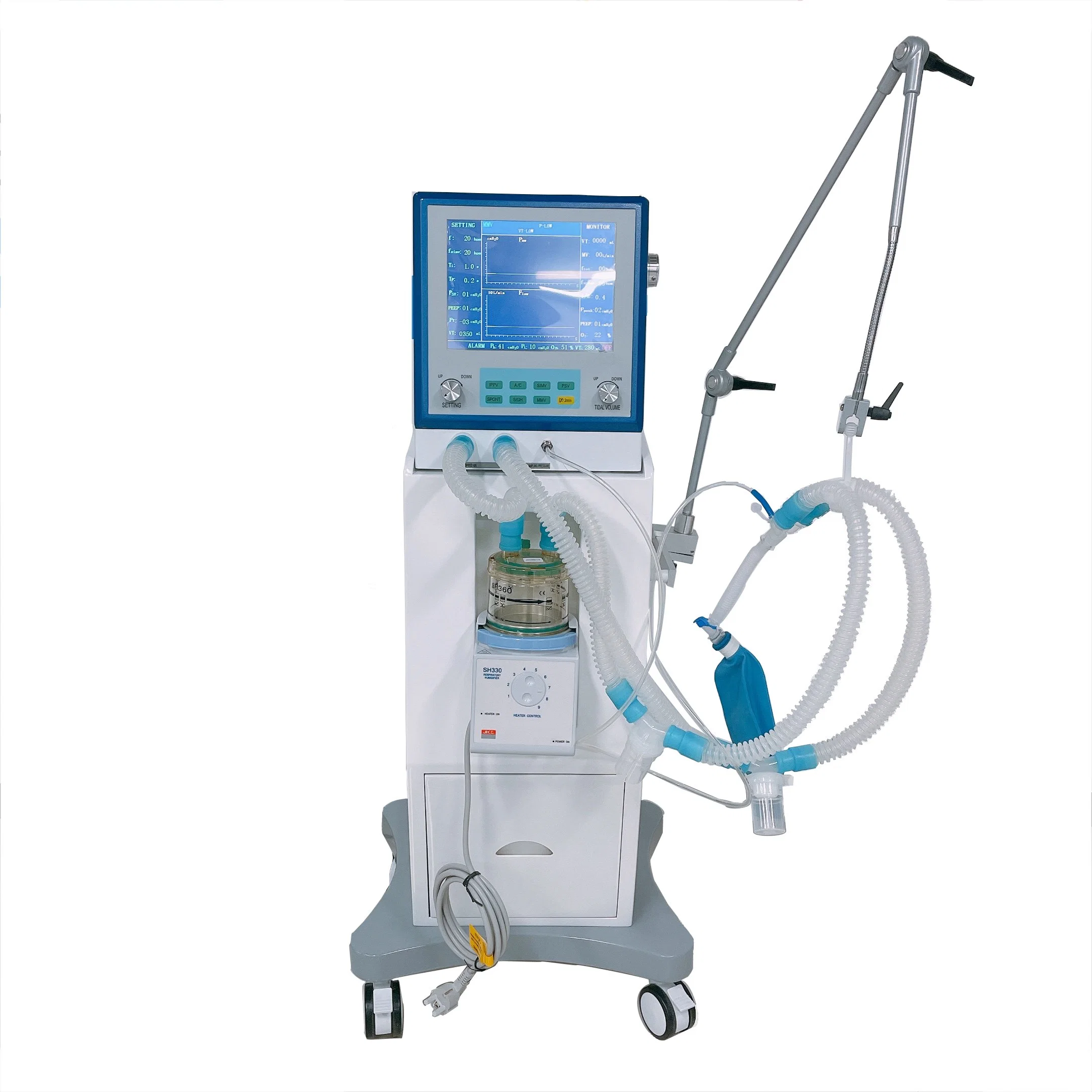 Portable Hospital Surgical Medical Equipment Ventilator for ICU and Clinic Ventilation Machine