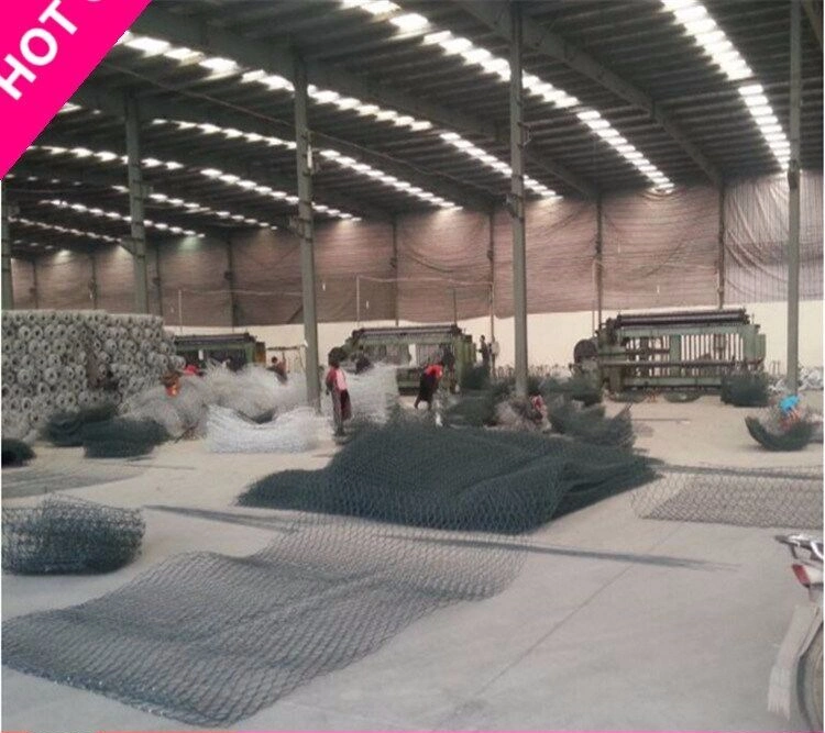 Venta de malla de alambre galvanizado en caliente Gabion Box para el Muro de contención