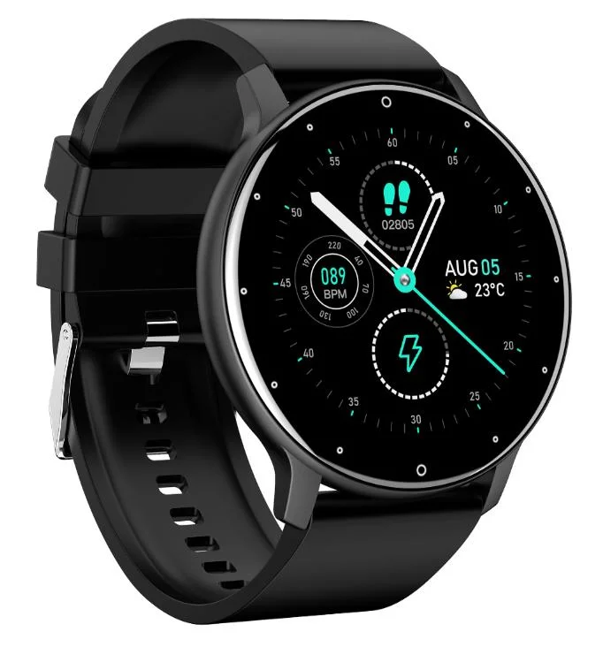 Detecção de saúde de pulseira inteligente frequência cardíaca pressão arterial Multifunctional Sport Smartwatch Hz02