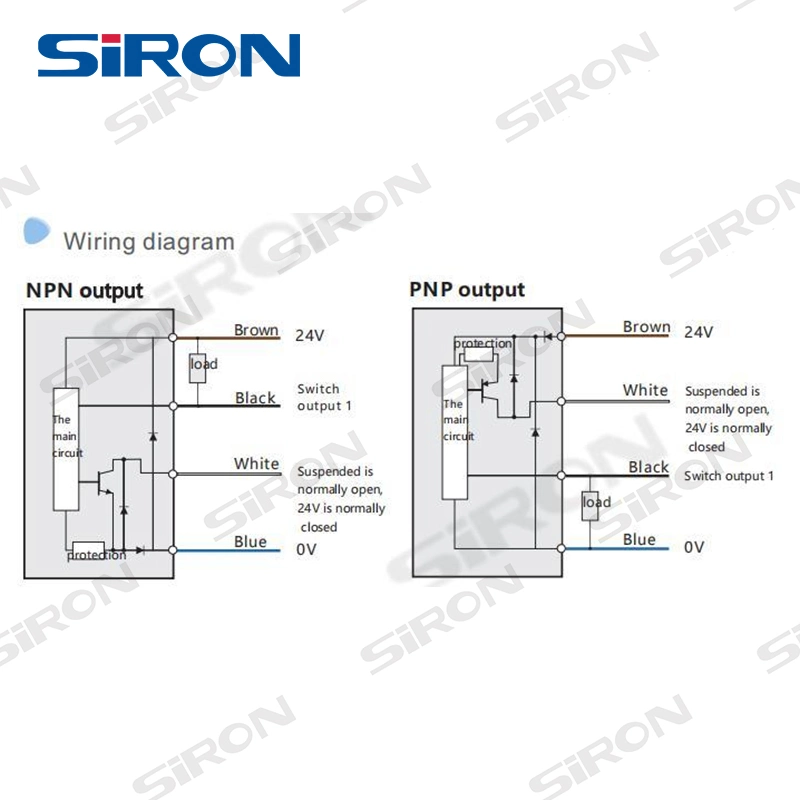 Siron K002 Fiber Amplifier Sensor High quality/High cost performance Optical Fiber Sensor Amplifier Phototransistor