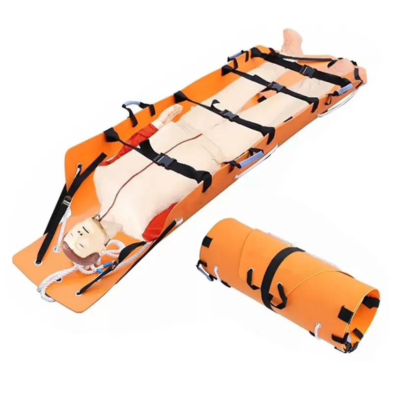 Brancard souple multiple portable de secours étanche PE