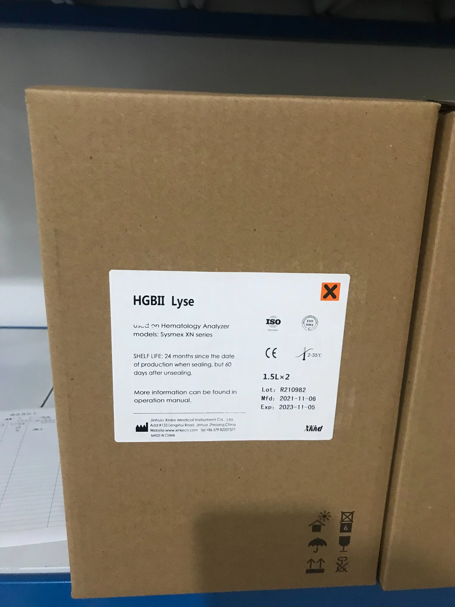 Hgb Lyse 400ml for Abx Horiba Hematology Analyzer Consumables Reagents