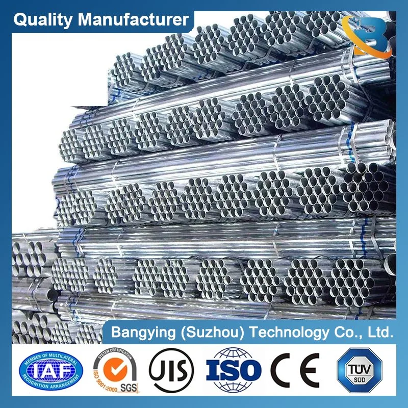 China Factory for Making Furniture 20X20mm Galvanized Steel Pipe