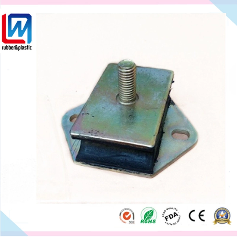 Custom Silentblock Rubber Metal Bonded Products for Machinery Equipment, Auto