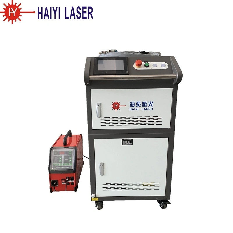 Máquina de soldadura a laser de fibra portátil de 2000 W para caixa alimentar e casa de banho Produtos metálicos